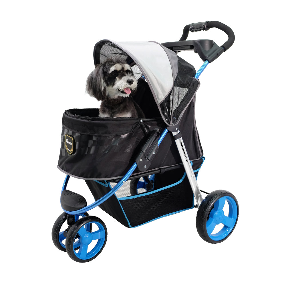Monarch Premium Pet Stroller - Capri Blue