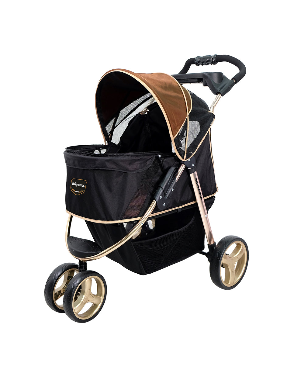 Monarch Premium Pet Stroller - Gold