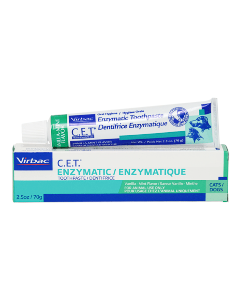 C.E.T. Vanilla Mint Toothpaste For Dogs and Cats