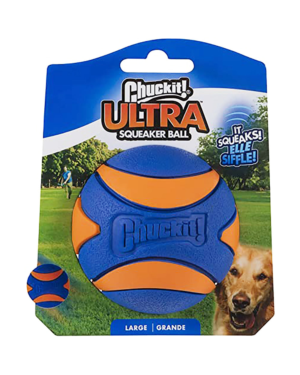Ultra Squeaker Ball Tough Dog Toy